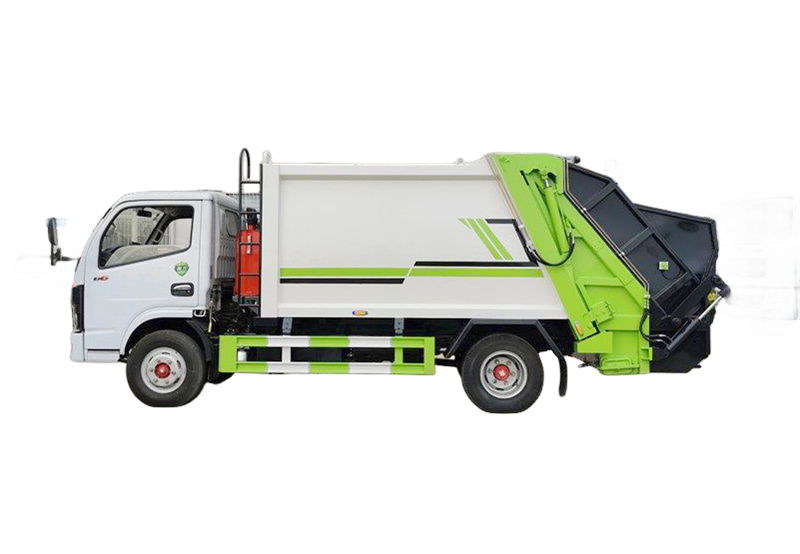 封閉式壓縮垃圾車：城市清潔的新寵
