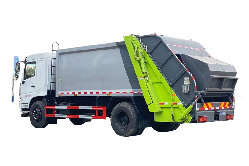 程力小型垃圾壓縮式垃圾車——城市垃圾清運的得力助手
